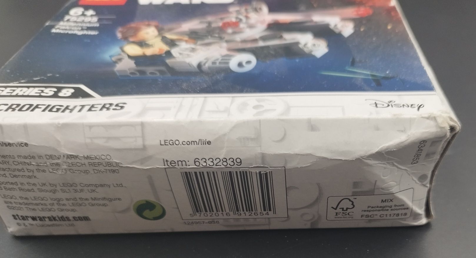 75295LEGO 75295 Star Wars Mikromyśliwiec Sokół Millennium