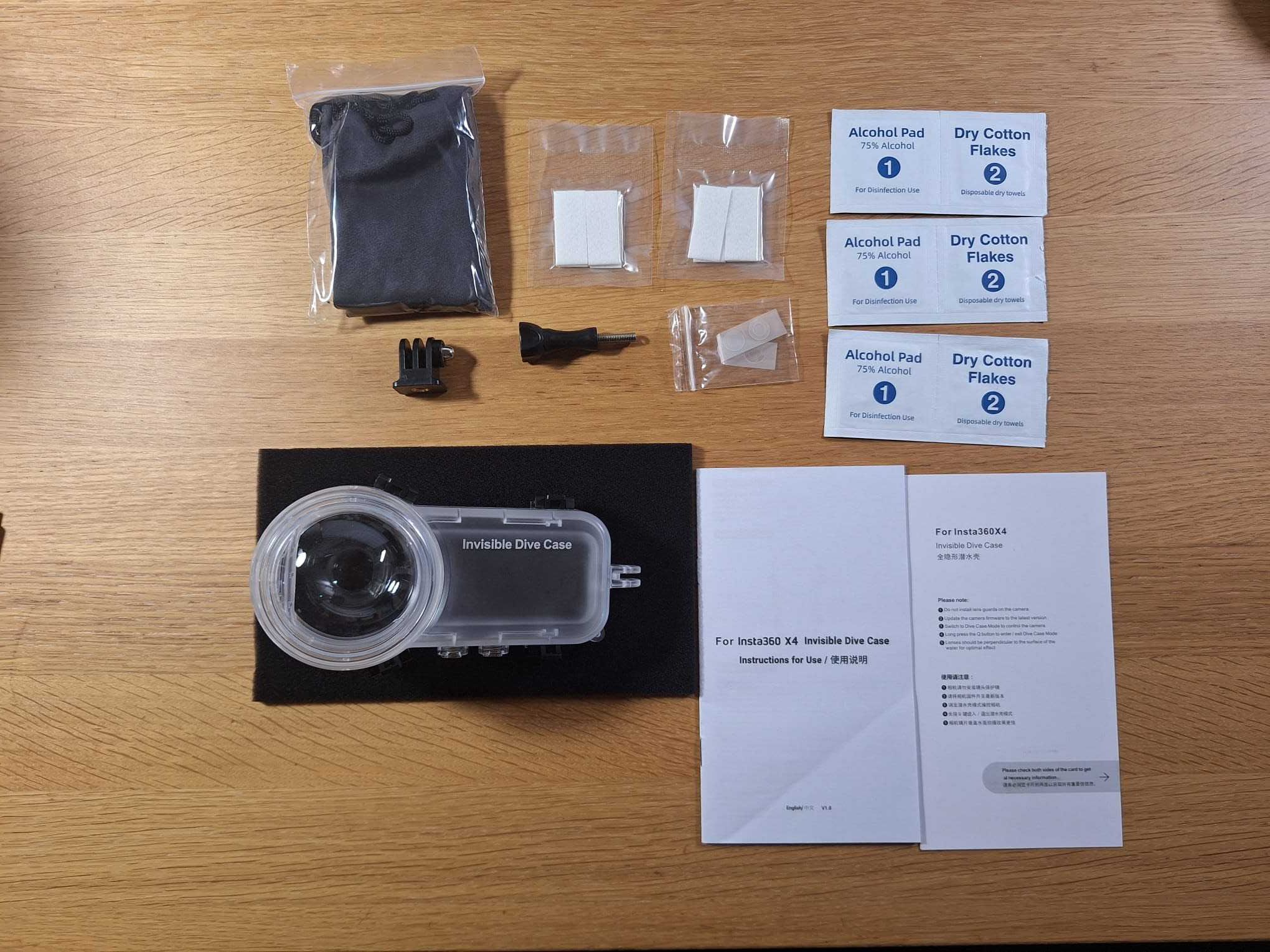 Insta360 X4 Dive Case - Até 50m, NOVA, metade do preço!