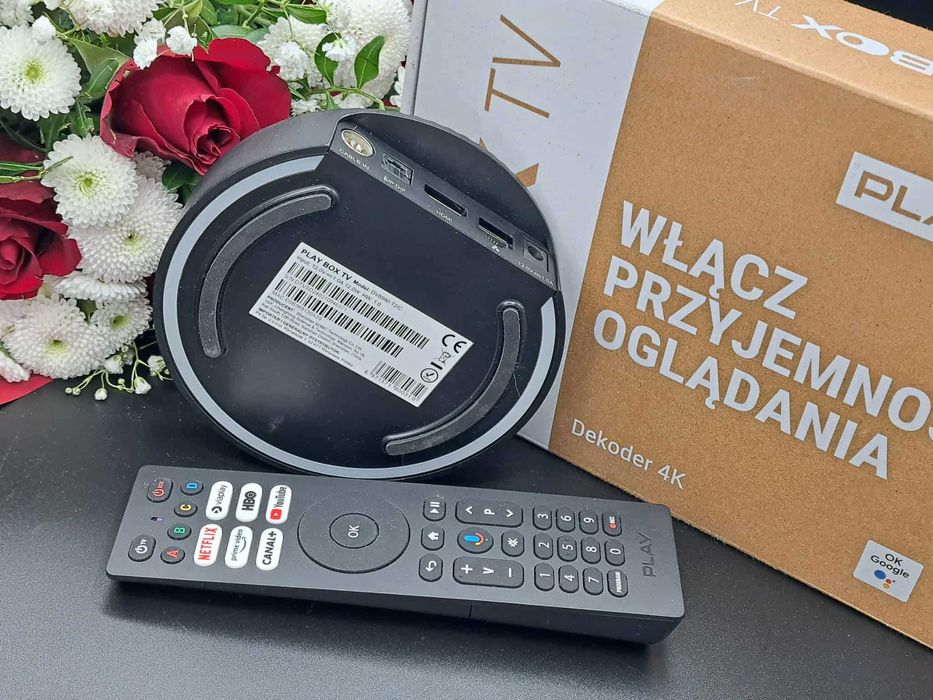 PLAY BOX TV DV8990-T2/C Dekoder Komplet Komis Redi