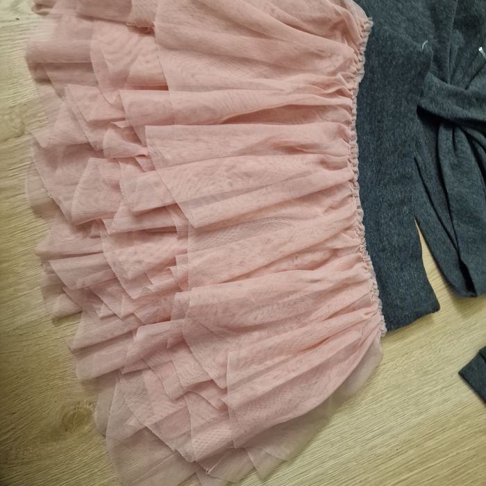 Mayoral piekny komplet spodniczka bluza 128
