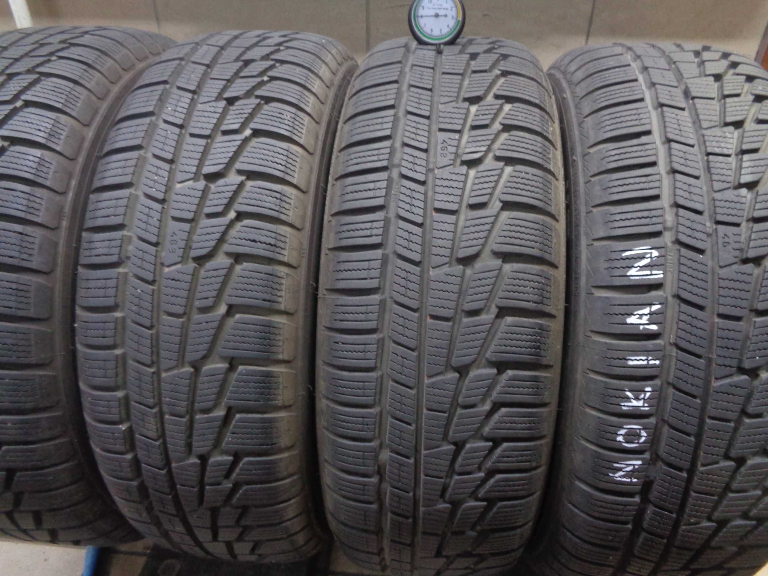 4szt. 175/65R15 NOKIAN WR G2 - Opony Zimowe , 4x8mm