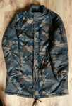 Parka kurtka zimowa Pull&bear camo khaki L Nowa