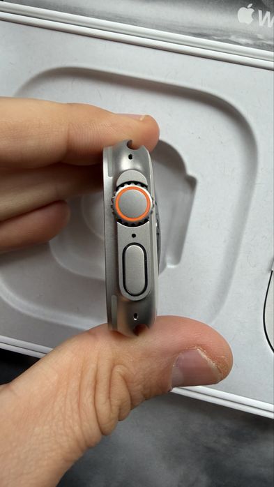 Apple Watch Ultra 3 Tytan Naturalny Ocean Band jak nowy!