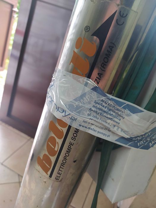 Pompa Głębinowa Belardi 4/4 2,2 KW 230v wydajność 204 L/M