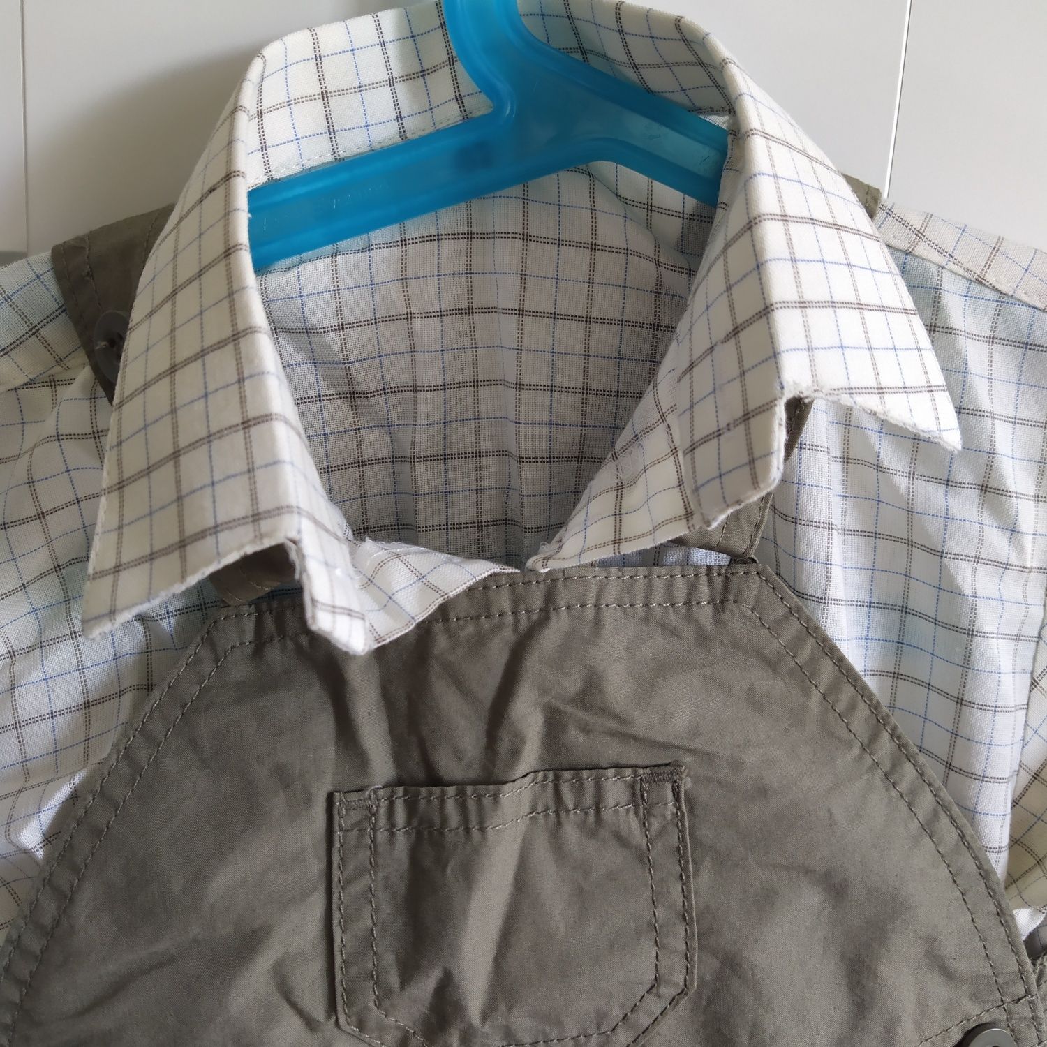 Spodnie MotherCare 3-6m + koszula gratis