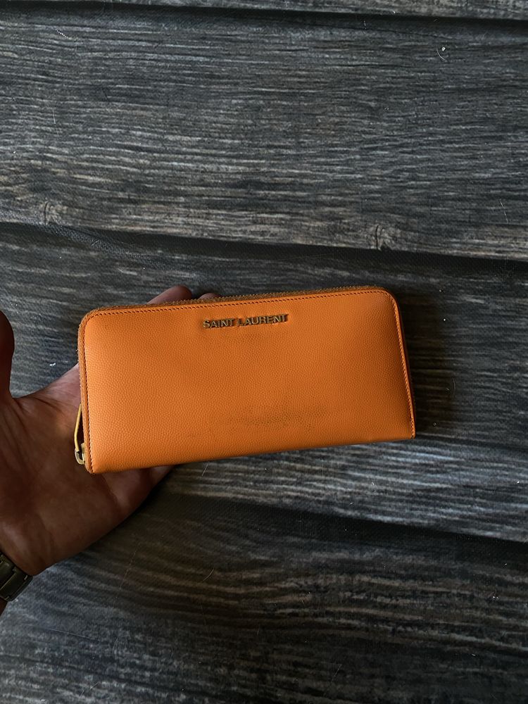 Saint Laurent жіночий гаманець оригінал шкіра