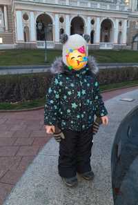 Зимний костюм детский штаны куртка
