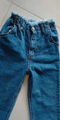 Nowe jeansy dla dziewczynki 140