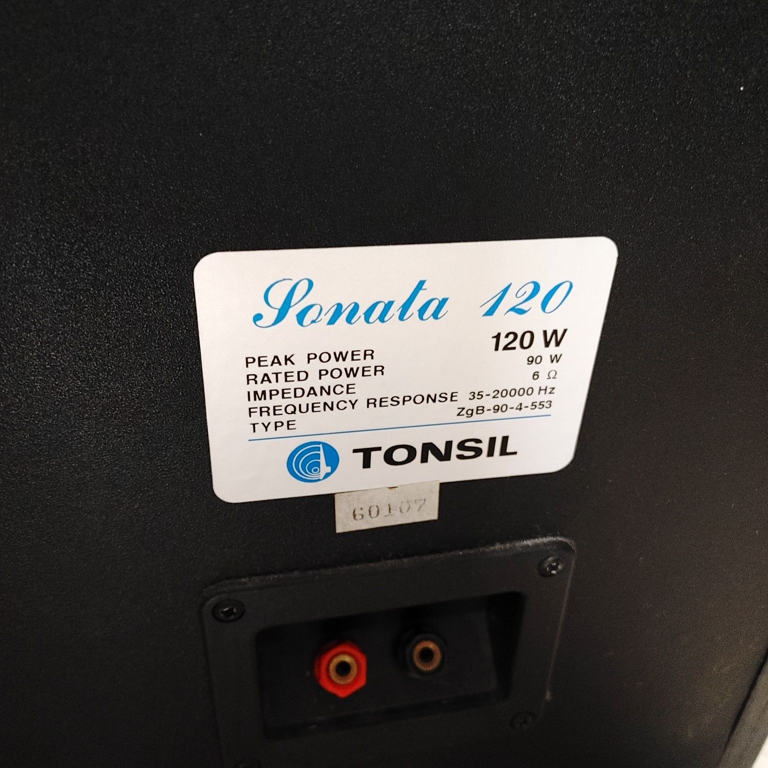 Kolumny glośnikowe Tonsil Sonata 120.