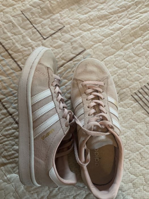 Sapatilhas rosa bebé Adidas Campus