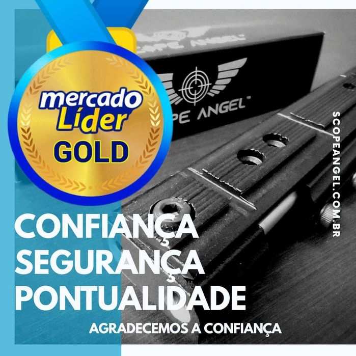 Monte de absorção ScopeAngel para carabinas de pressão