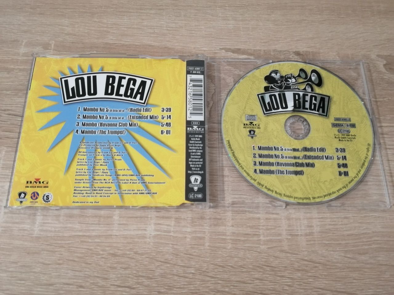 Lou Bega Mambo No 1 płyta CD singiel