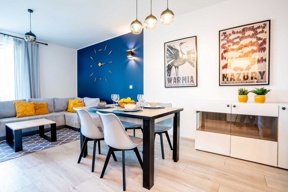 TOP VIEW - widok na jezioro, parking, TV55' plus Netflix, Disney, Max