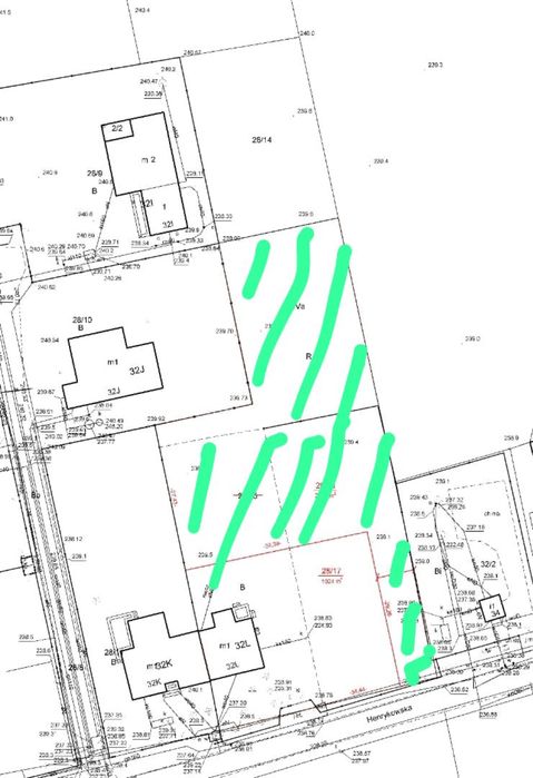 Działka budowalna 2028m 2  Łódź widzew