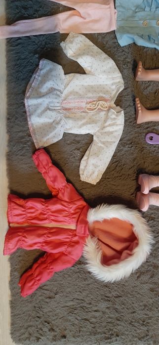 Polecam duży zestaw lalek, ubranka, domek-sklep-przebieralnia