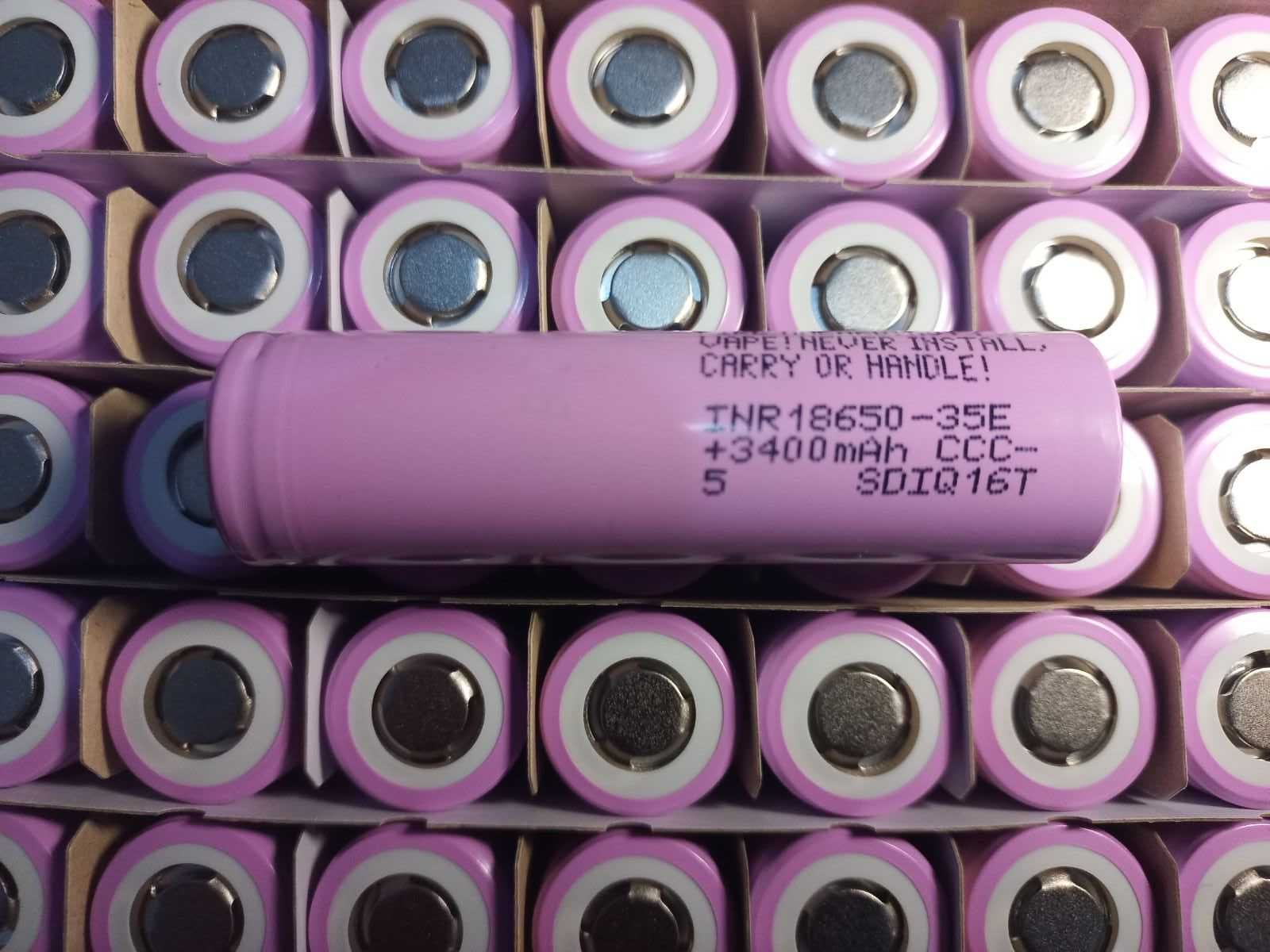 акумулятор 18650 Samsung 35e 2025 рік 35е нові новые високоємний