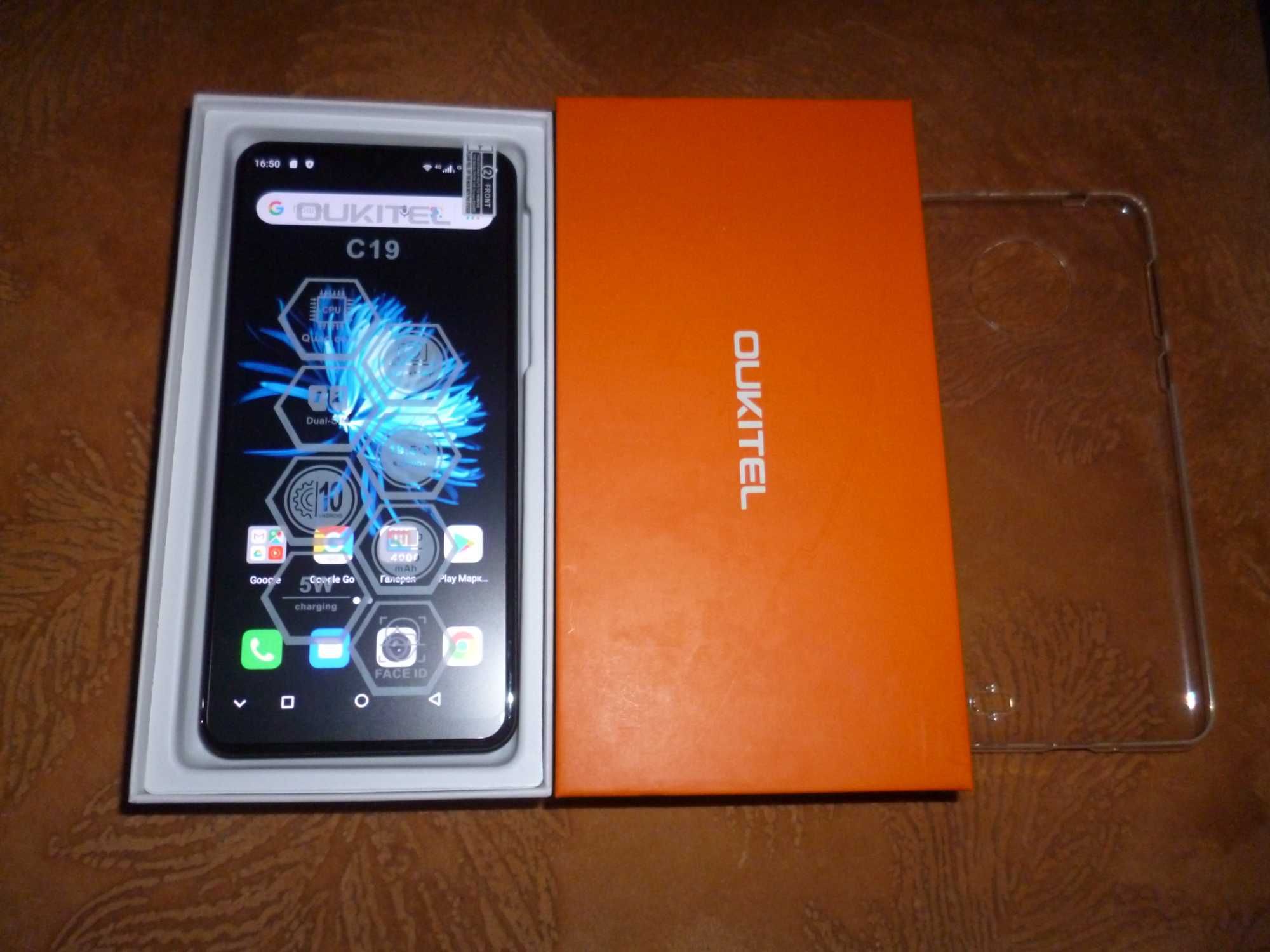 Новий Oukitel C19 4G LTE Android смартфон, телефон
