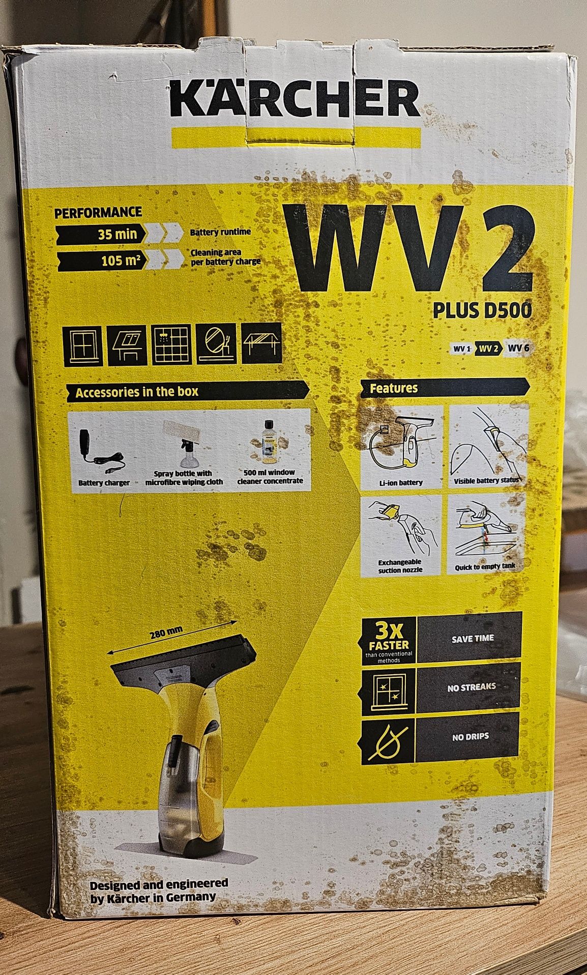 Myjka KARCHER WV2 Plus D500