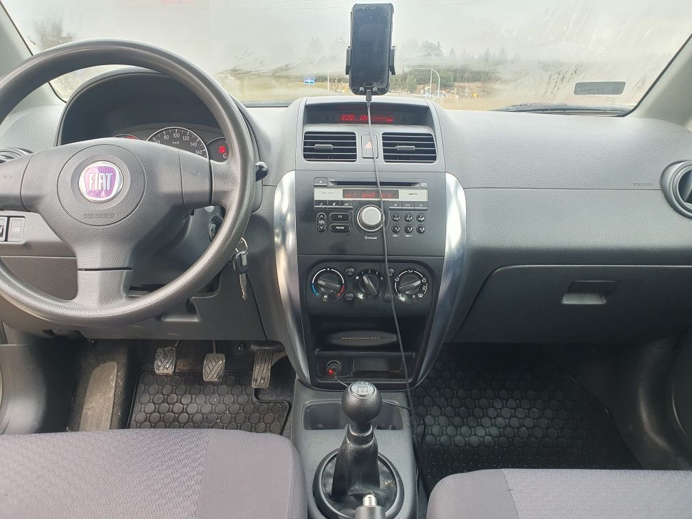 Fiat Sedici 1.6 benzyna, Zamiana