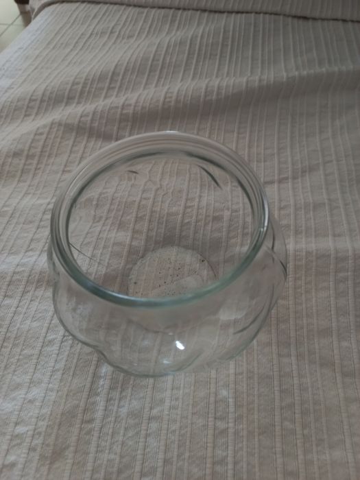 Jarra, vidro transparente, 8 cm