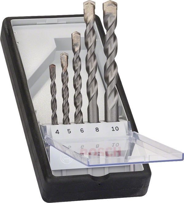 Zestaw Wierteł Cyl-3 Fi 4,5,6,6,8,10,12 7Szt.