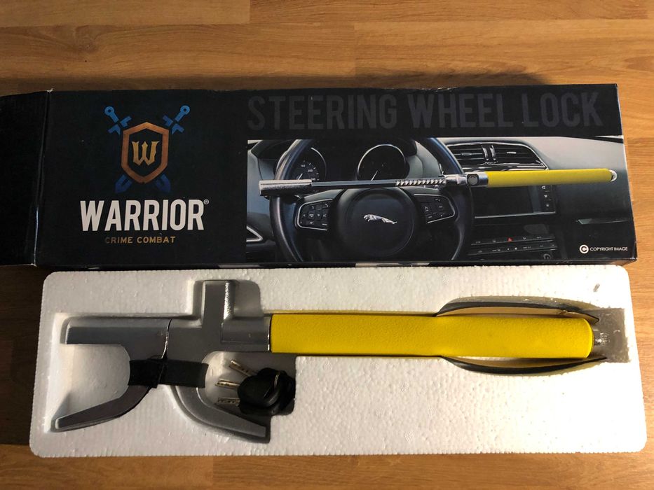 Barra de bloqueio do volante