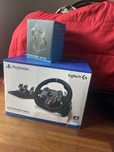 Volante logitech g29 driving force + mudanças shifter