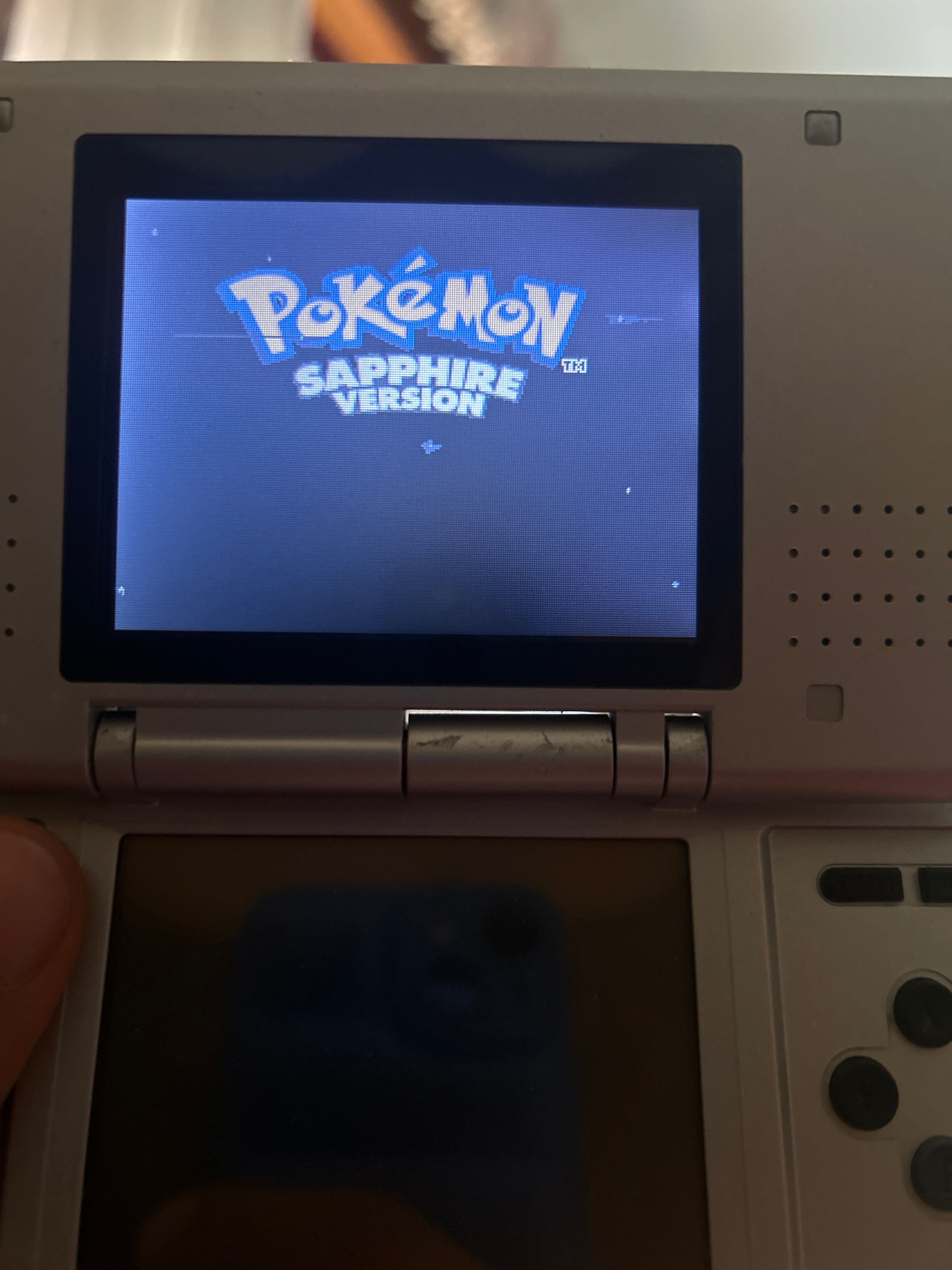 Pokémon Safira GBA