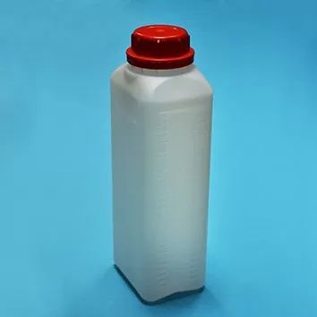 Бутылка (канистра) пластиковая 1 л (герметичная, с контрольным кольцом