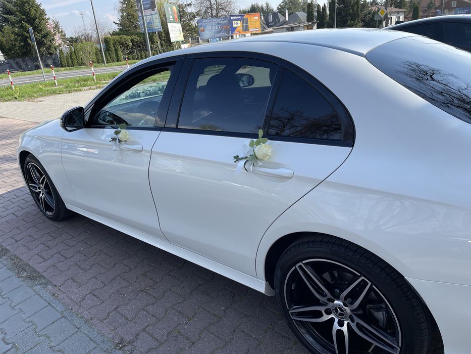 Auto do ślubu - Mercedes E-Klasa