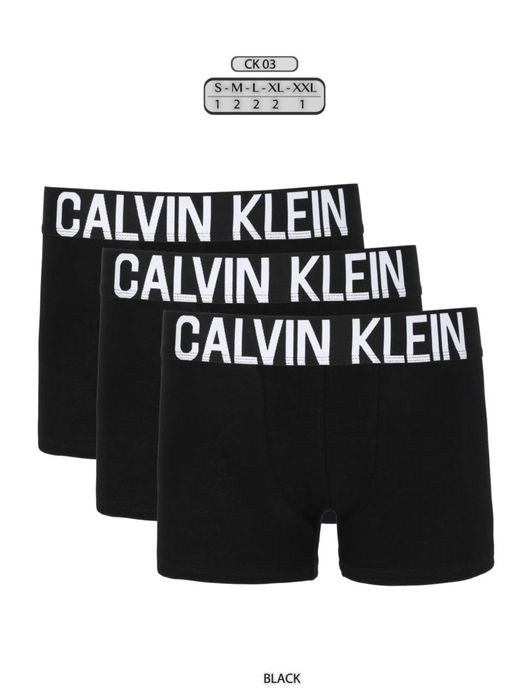 Bokserki meskie Calvin Klein 3PACK (S,M,L,XL,XXL)