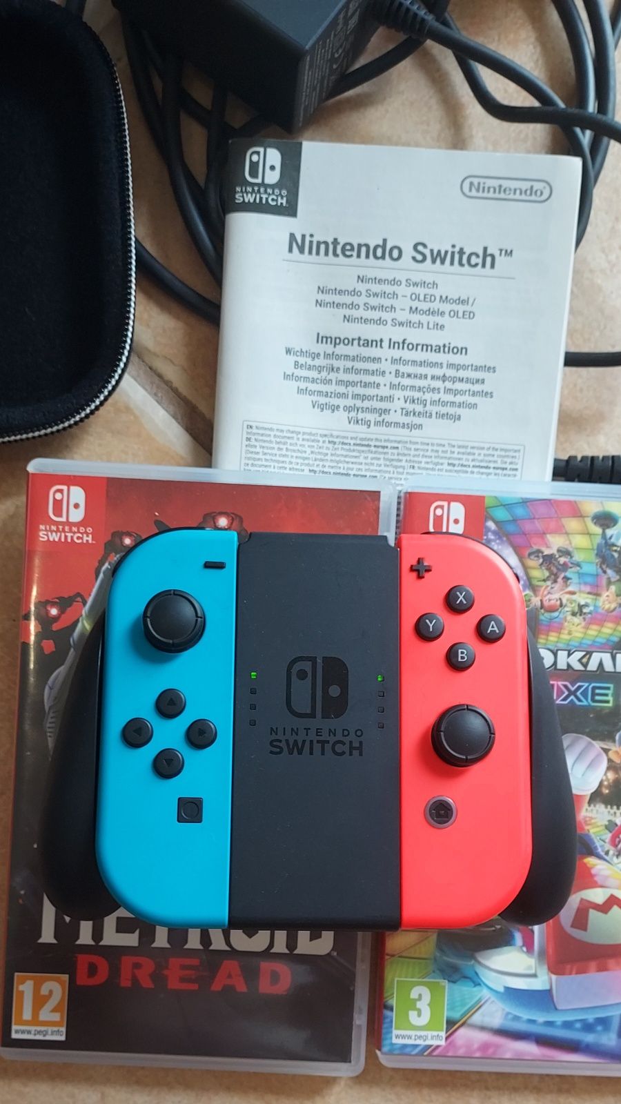 Nintendo Switch V2 como nova