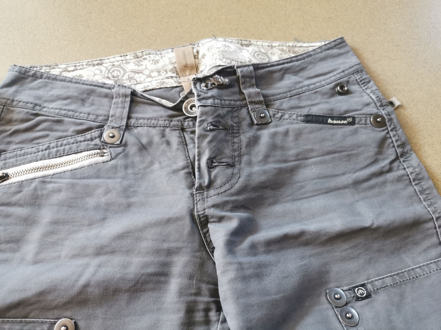 Spodnie damskie 3/4 2szt House vero moda