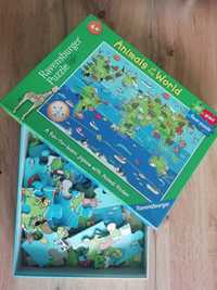 Ravensburger Puzzle Animals of the World 60 Giant Floor Puzzle