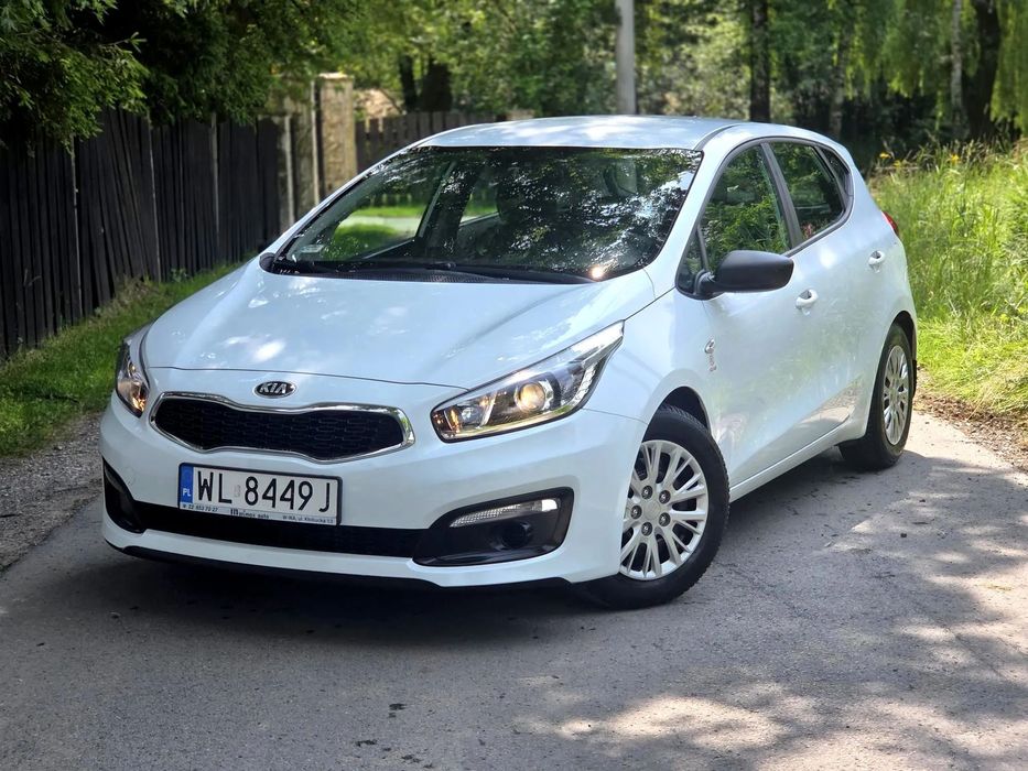 Kia Ceed 2017r. 1.4 100KM, 176000km, Bezwypadkowa, Salon PL, Piękna, FV23%!