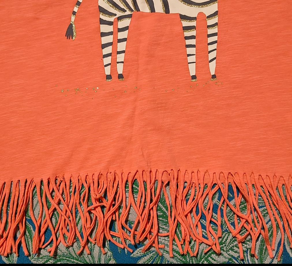 Bluzka C&A zebra roz. 134