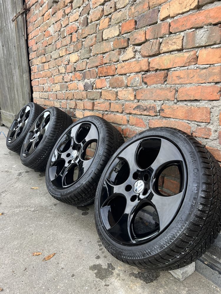 Opony Continental Golf 6 GTI Opony 225/40 R18" + czarne felgi