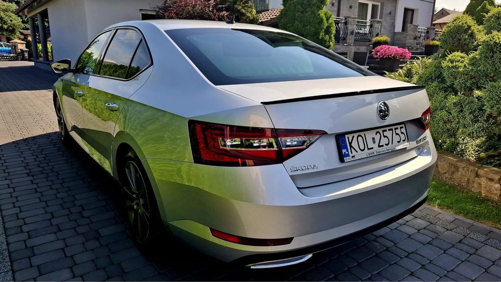 SKODA SUPERB Sportline 2.0 TDI 190 km automat dsg 4x4 SALON POLSKA