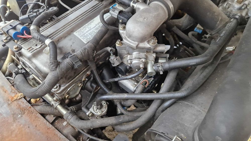 Wózek Widłowy Hyster H1.6FT części silnik Mazda  fe-zj66 most skrzynia