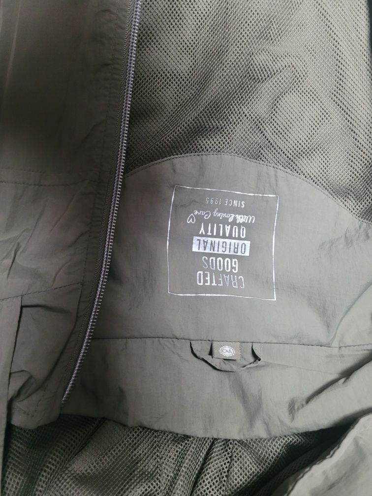 Kurtka parka cienka płaszczyk wiatrówka 168 176 C&A jak nowa