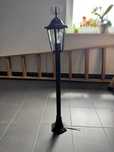 Lampa ogrodowa nowa czarna Liguria Goldplus