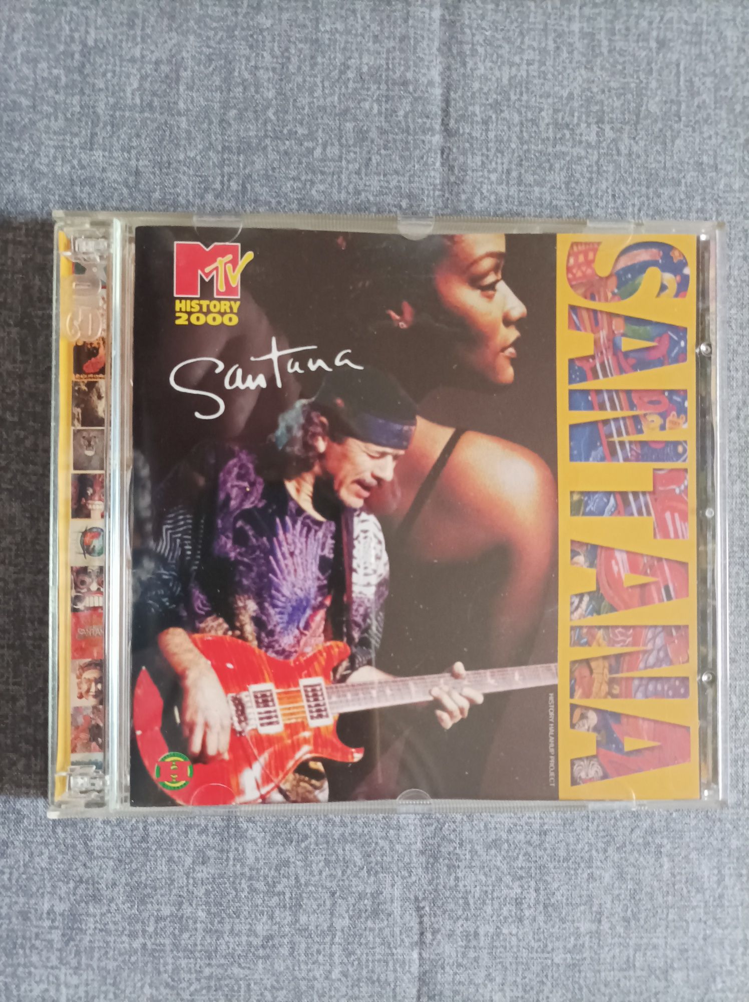 10 - Carlos Santana - Santana - 2 x CD.  MTV HISTORY 2000