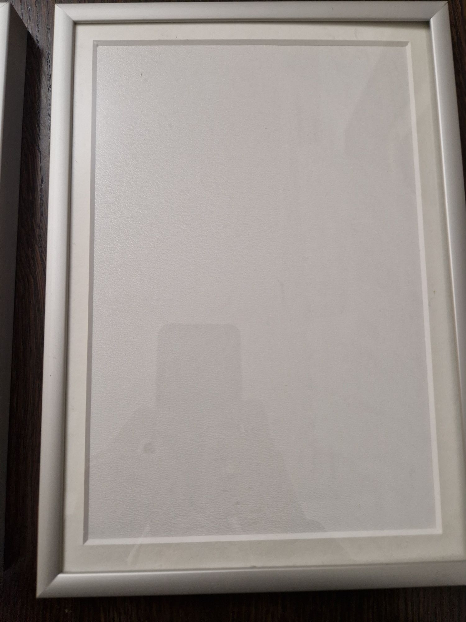 Ramki aluminiowe do zdjęć 2szt. 18,5 x 26 cm srebrne KPL.