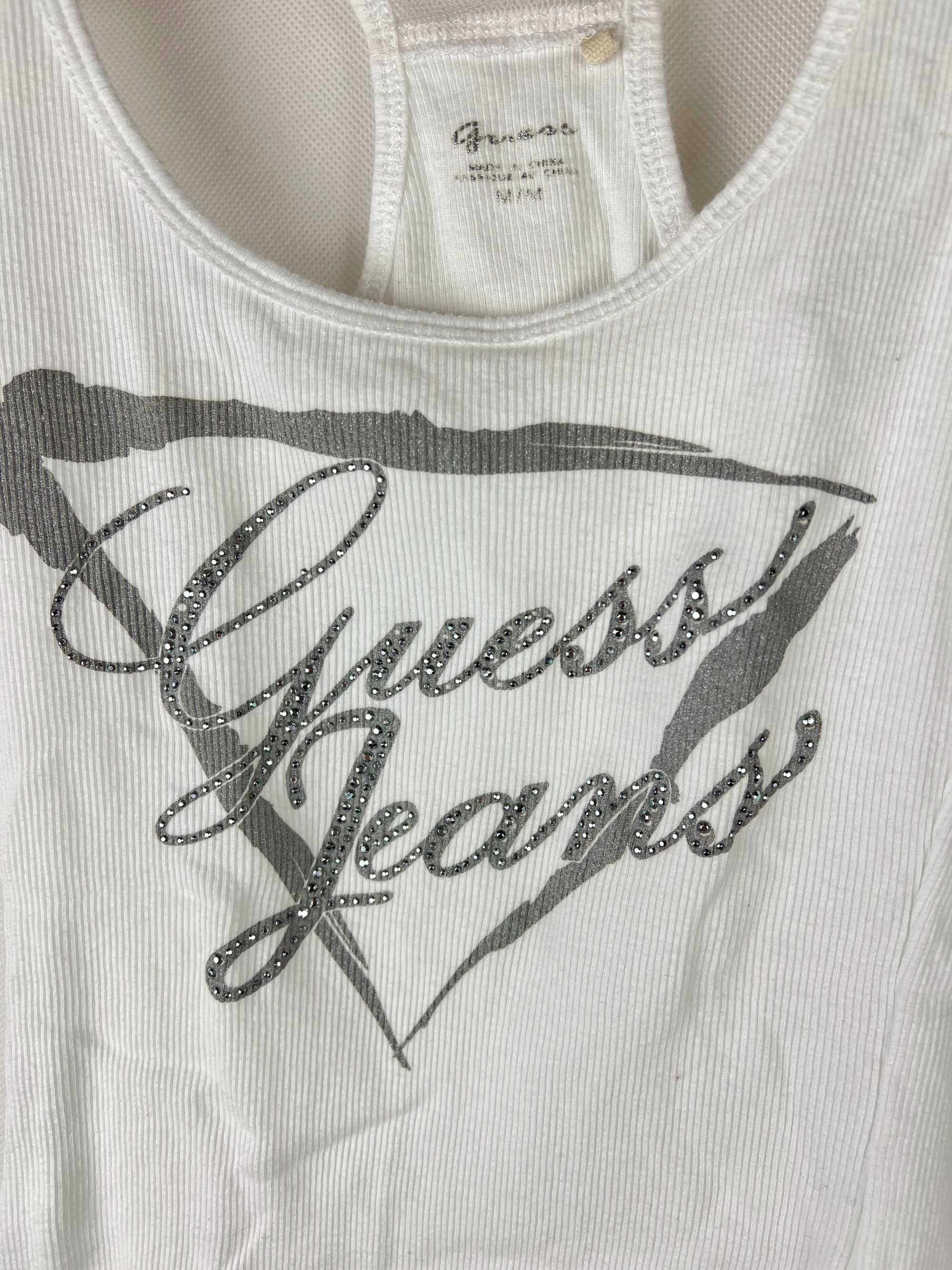 Bluzka, top, koszulka, t-shirt rozmiar M Guess Jeans