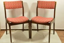 Design PRL Piękne krzesła GFM Edmund Homa Rzadkość