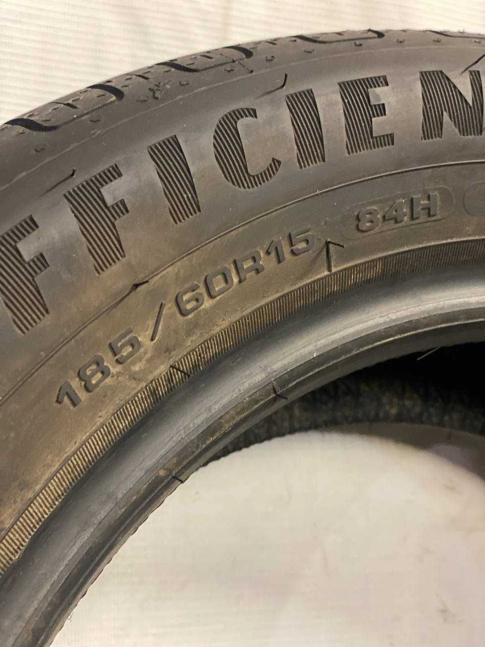 185/60/15 R15 GoodYear Efficient GripPerformance 2шт Літня шина 8мм