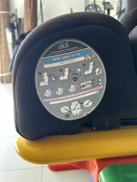 Cadeira auto isofix