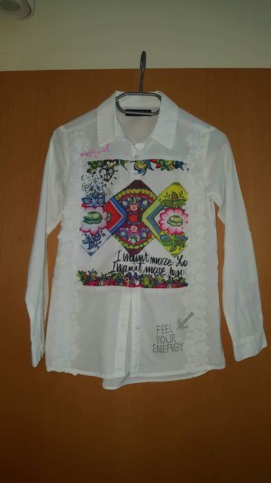 Camisa Desigual tam 11-12 anos