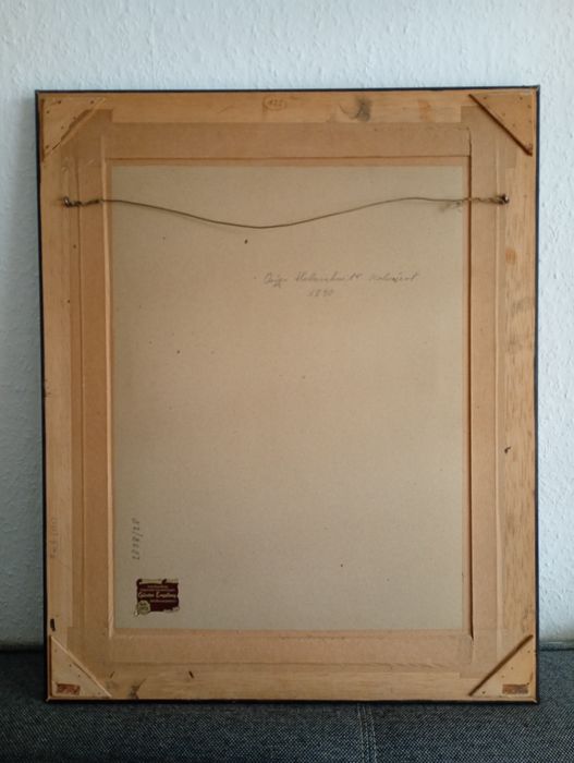 Drzeworyt rycina piękna duża