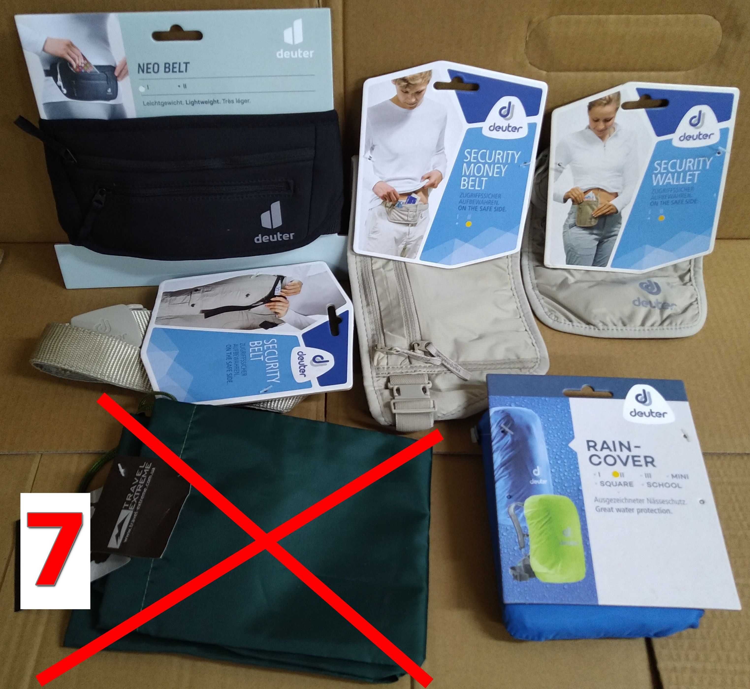 Різні туристичні дрібниці Tramp Deuter Black Diamond Petzl НОВІ ОРИГІН